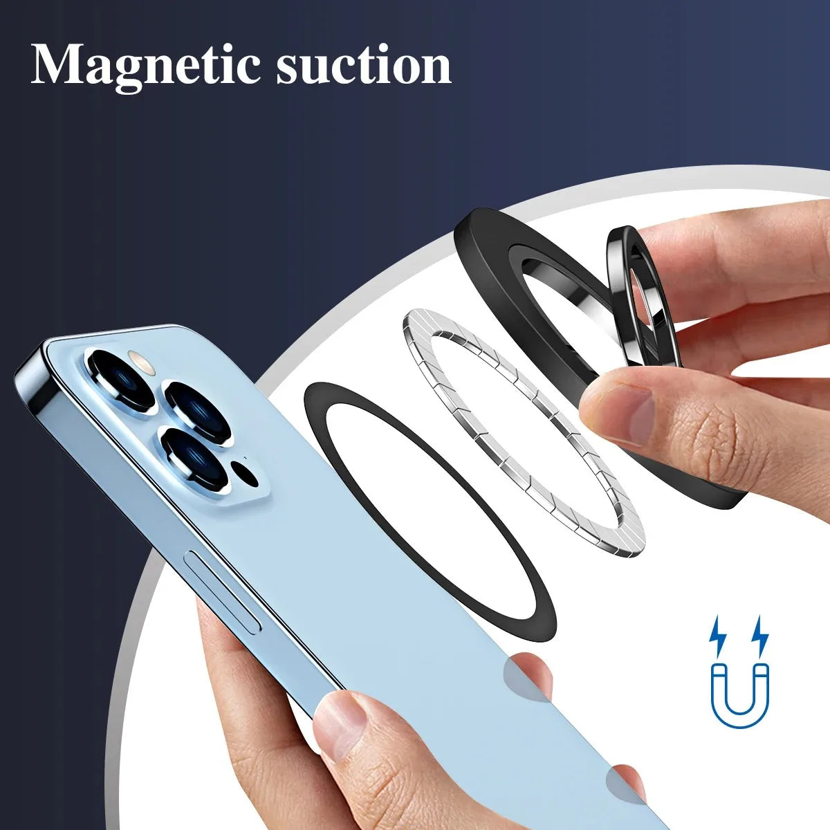 Techlux Magnetic Magsafe SnapSecure Ring