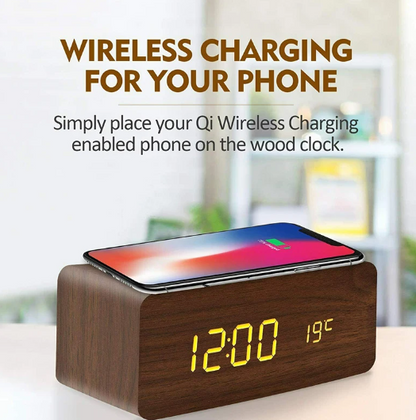 Techlux TimberCharge Clock